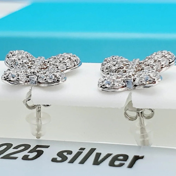 "925 Sterling Silver CZ Beautiful Earrings for Women, 1USPAR4189 - Picture 11 of 11